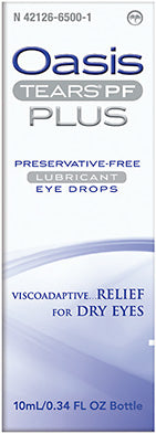 Oasis TEARS® PF PLUS Preservative-Free Lubricant Eye Drops (Bottle)