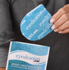 Eyedration by Bruder: Moist Heat Masks - 10 Pk