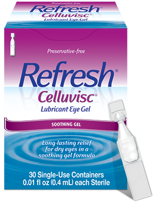 Refresh® Celluvisc®  Preservative-Free Lubricant Eye Gel