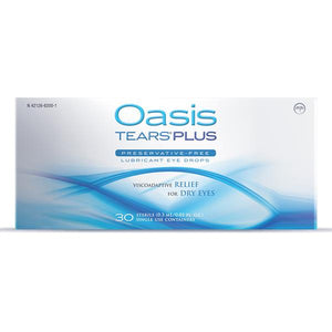 Oasis TEARS® PLUS Preservative-Free Lubricant Eye Drops (Vials)