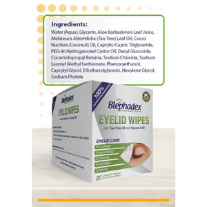 Blephadex Eyelid Wipes