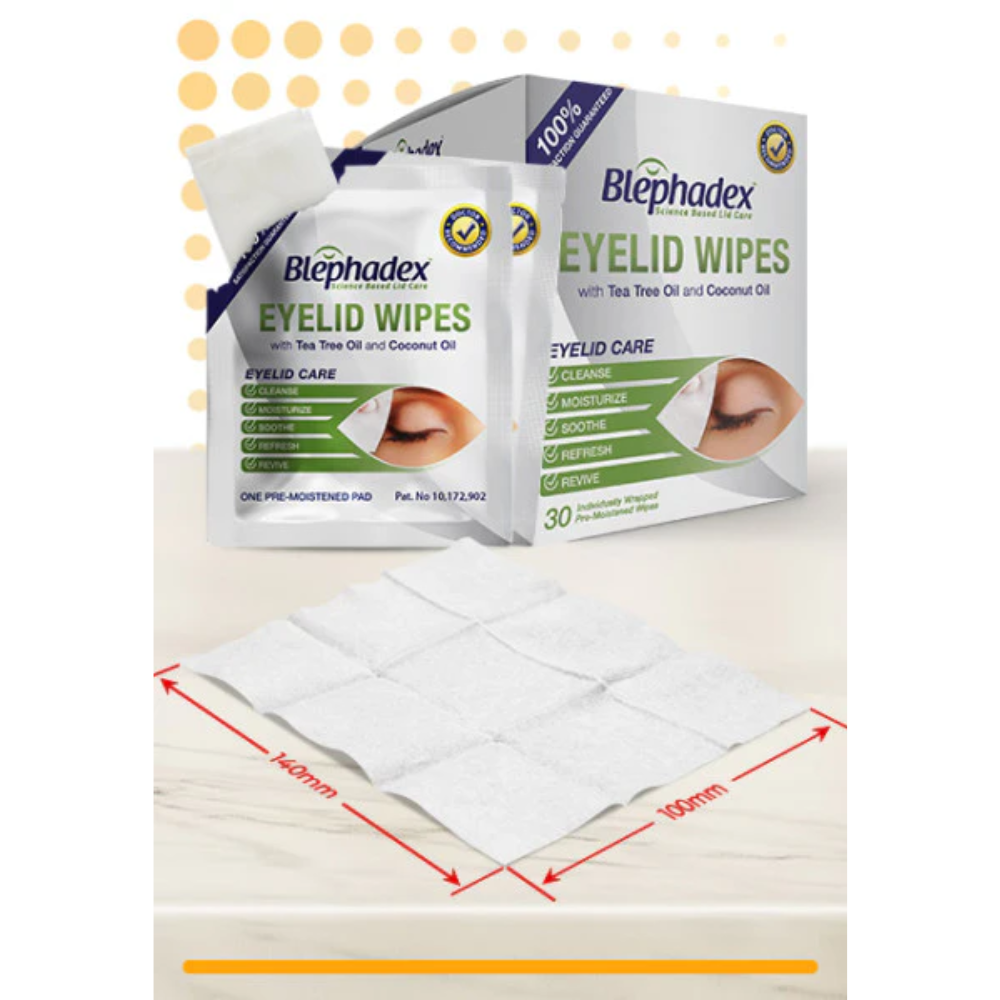 Blephadex Eyelid Wipes